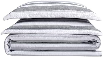 TRULY SOFT Curtis Stripe Quilt Set 2-Piece Twin XL