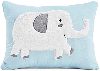 Lush Decor Hygge Elephant Quilt Set Twin White