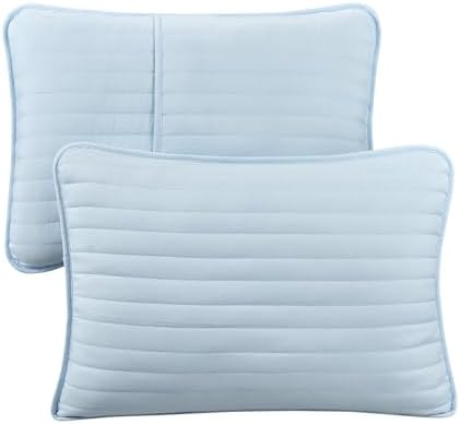 Arkwright Full Queen Quilt Set - Light Blue
