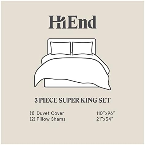 HiEnd Accents Camille 3 Piece Duvet Set 1