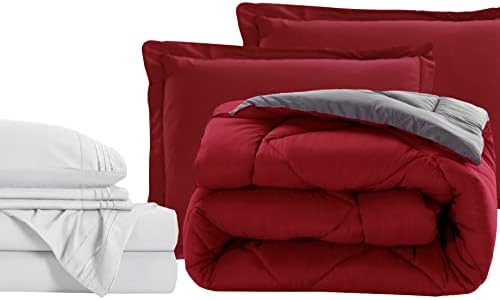 Elegant Comfort 7-Piece Queen Bed-in-a-Bag Set
