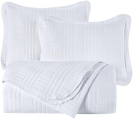 Chezmoi Kingston Twin XL Bedspread Set 2-Piece