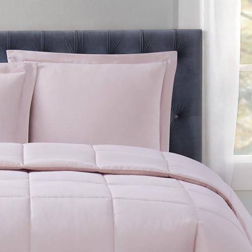 TRULY SOFT Reversible Blush Comforter Set Twin XL 2 Piece