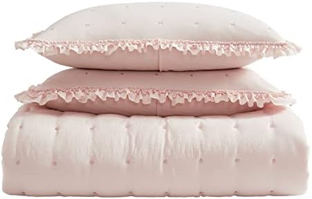 Laura Ashley Twin Quilt Set Reversible Bedding Set