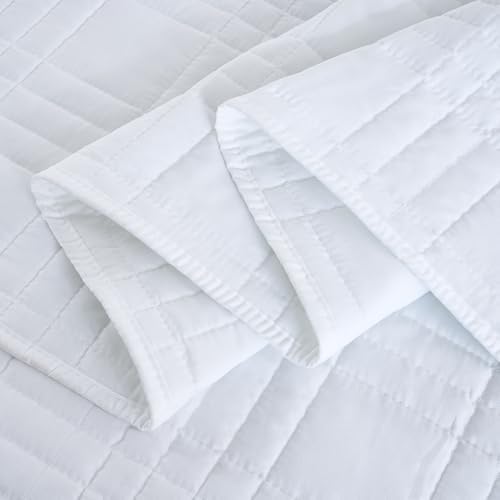 Chezmoi Kingston Twin XL Bedspread Set 2-Piece