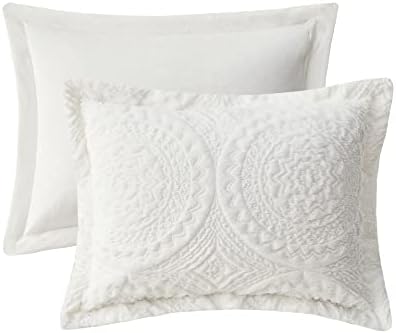 Madison Park Plush Comforter Set with Shams Ivory