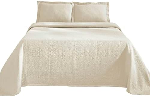 BLUENILEMILLS BNM Matelasse Bedspread Set of 3