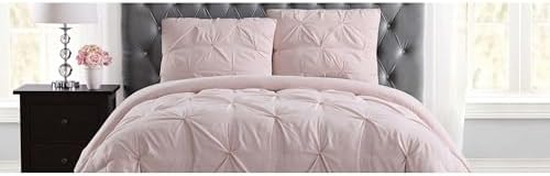 TRULY SOFT Pleated Comforter Set Twin XL 2-Piece