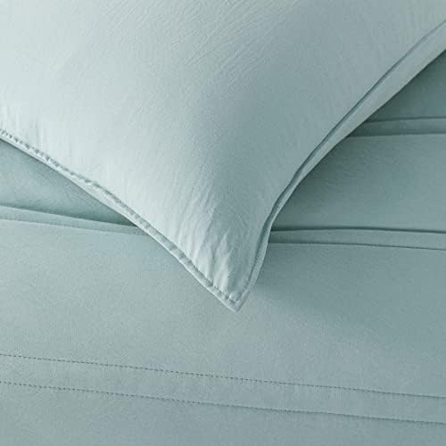 AnnaZ Home 3PC Comforter Set Light Blue Twin XL