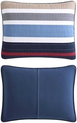 Nautica Twin Quilt Set - Reversible Cotton Bedding 1