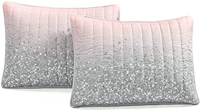 Lush Decor Glitter Ombre Quilt Set Twin 2 Piece