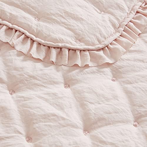 Laura Ashley Twin Quilt Set Reversible Bedding Set