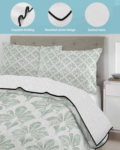 RisQiten Twin XL Quilt Set with Shams