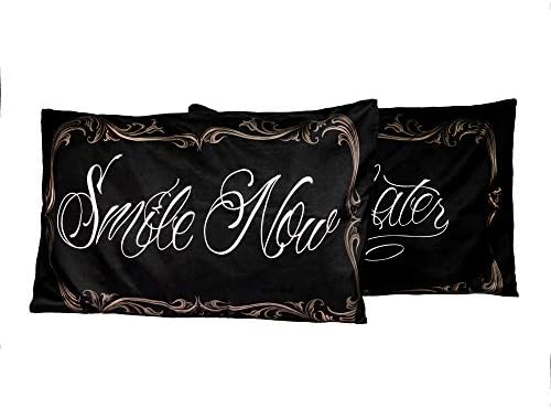 JPI Comforter Set Queen - Smile Now - 86x86 with 2 Pillow Shams