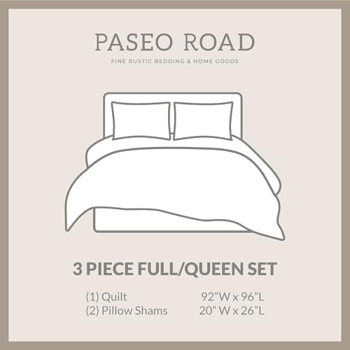 Paseo Road Spirit Valley Western Quilt Set 3 Piece