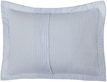 Laura Ashley Twin Quilt Set with Matching Sham Ahoy Blue