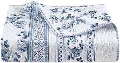 Royal Court Rialto Five Queens Court Twin XL Quilt Set French Blue