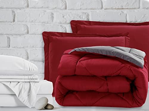 Elegant Comfort 7-Piece Queen Bed-in-a-Bag Set