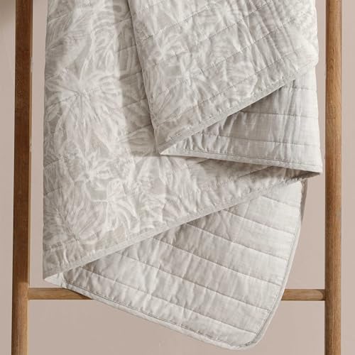 Tommy Bahama Twin Quilt Set - Breathable Reversible Bedding with Matching Sham