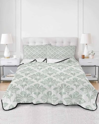 RisQiten Twin XL Quilt Set with Shams