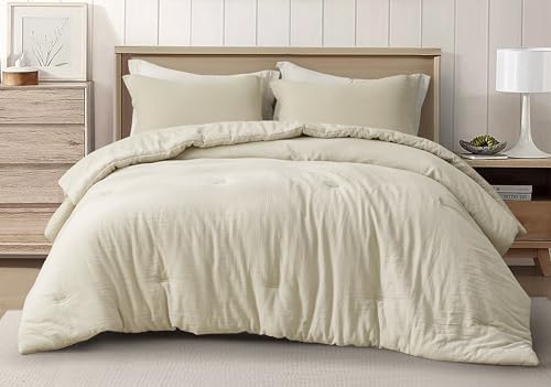 Chezmoi Breeze 2-Piece Cotton Gauze Comforter Set