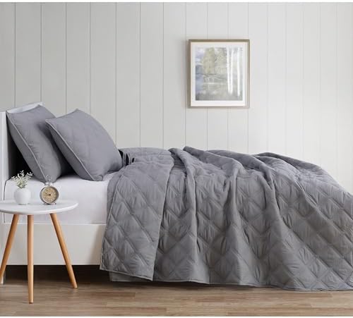 TRULY SOFT 3D Puff Quilt Set for Men Women