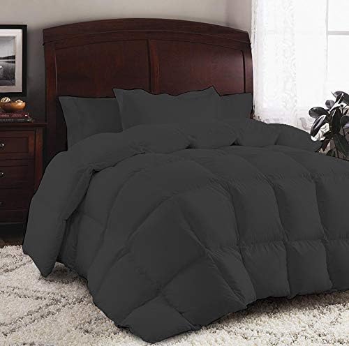 Restilon All Season Cooling Comforter Set 5PCS Dark Grey Super King