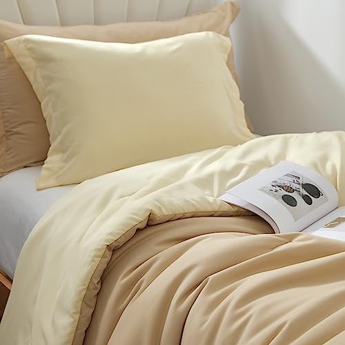 DormCo Cozy College Comforter Set - Twin XL MarzipanRutabaga