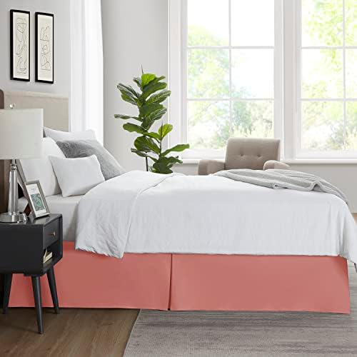Nestl Misty Rose Full XL Bed Skirt