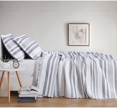 TRULY SOFT Curtis Stripe Quilt Set 2-Piece Twin XL