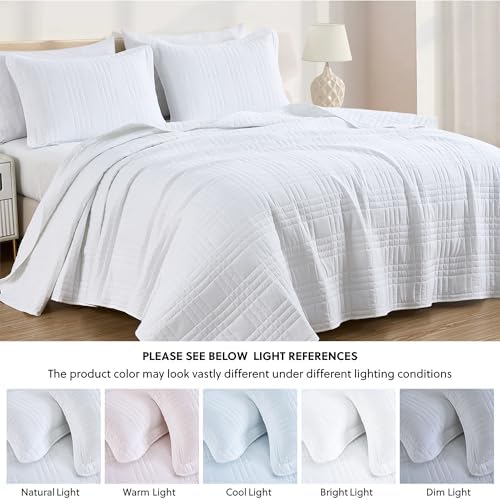 Chezmoi Kingston Twin XL Bedspread Set 2-Piece