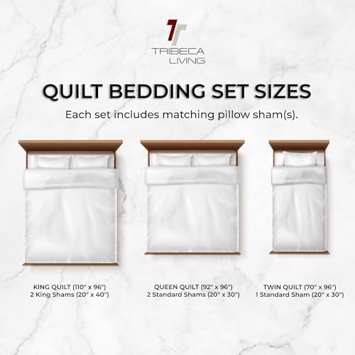 Tribeca Living Velvet Twin Quilt Set Navy Blue