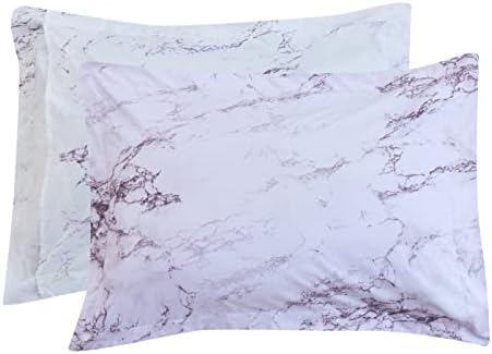 Elegant Comfort 10-Piece Marble Print Comforter Set
