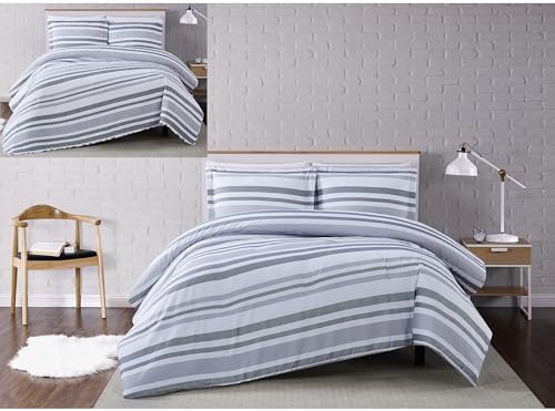 TRULY SOFT Curtis Stripe Quilt Set 2-Piece Twin XL