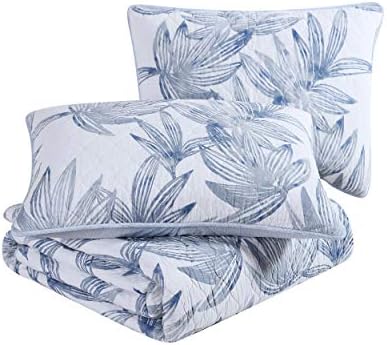 Tommy Bahama Twin Quilt Set - Kayo Blue