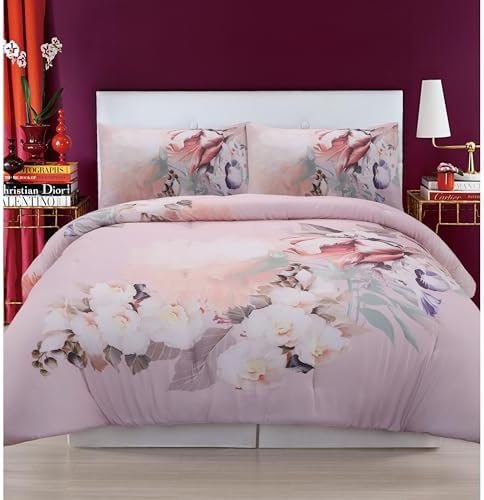Christian Siriano Floral Comforter Set Twin XL 2 Piece 1