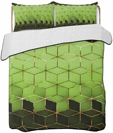 TocaHome Summer Quilt Twin XL Set with 2 Pillowcases 1