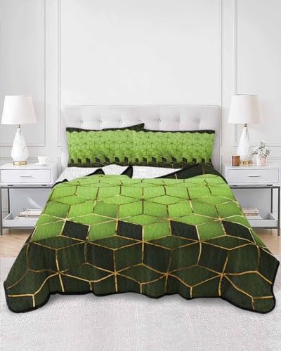 TocaHome Summer Quilt Twin XL Set with 2 Pillowcases 1