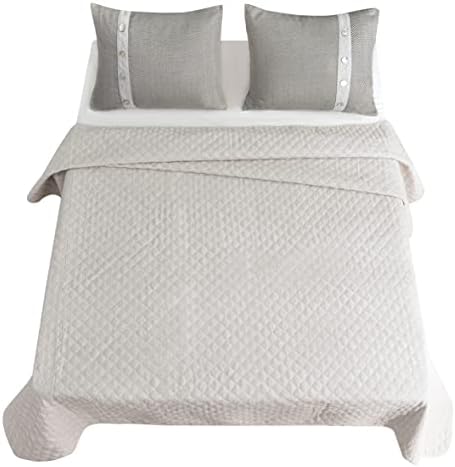 HiEnd Accents Fairfield Linen 4 Piece Coverlet Set