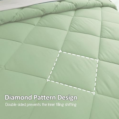 HIG Reversible 5-Piece Twin XL Comforter Set
