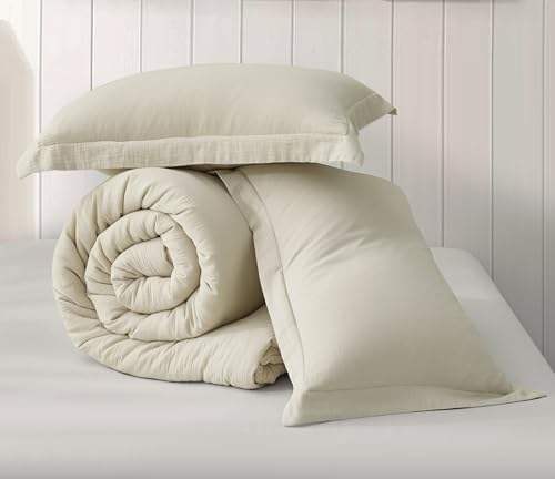 Chezmoi Breeze 2-Piece Cotton Gauze Comforter Set