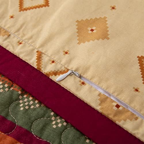 H HIEND ACCENTS Paseo Road Solace 3 Piece Quilt Set