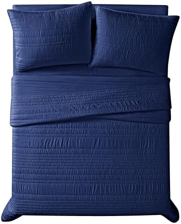TRULY CALM Quilt Set Twin XL Navy
