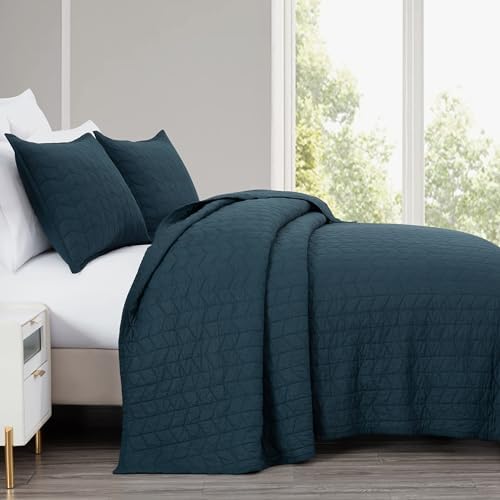 Chezmoi Collection Madrid 3-Piece Cotton Quilt Set
