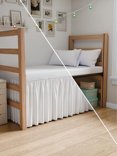 CGK Unlimited Wrap Around Bed Skirt - Twin XL 30 Inch Drop