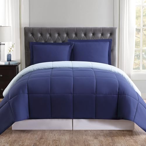 TRULY SOFT Reversible Blush Comforter Set Twin XL 2 Piece