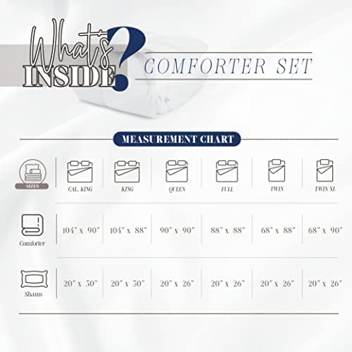 Elegant Comfort King Reversible Comforter Set with Shams