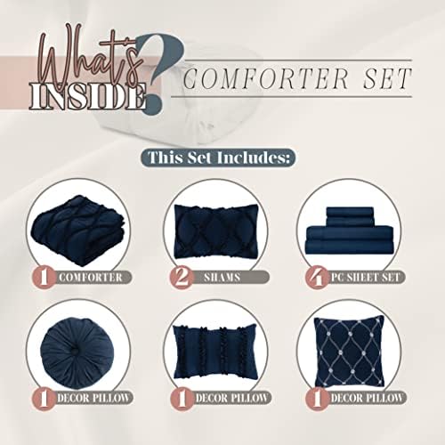 Elegant Comfort 10pc Infinity Bed-in-a-Bag Set