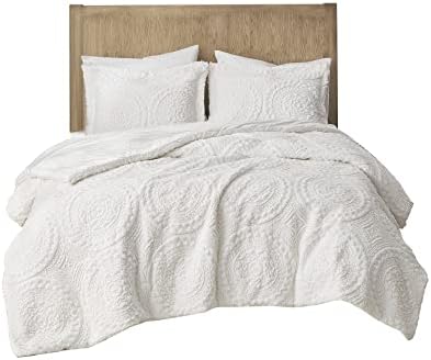 Madison Park Plush Comforter Set with Shams Ivory