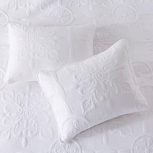 B2EVER Damask Quilt Twin Set with 1 Pillow Sham 1